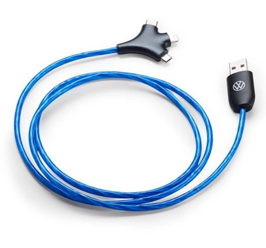Chargingcable(Type-AUSBtoAppleLightning/Type-CUSB/micro-USB,withlight)