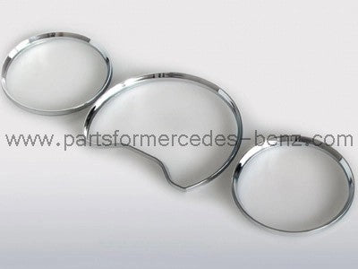ChromeSpeedometerStylingRings(Setof3)