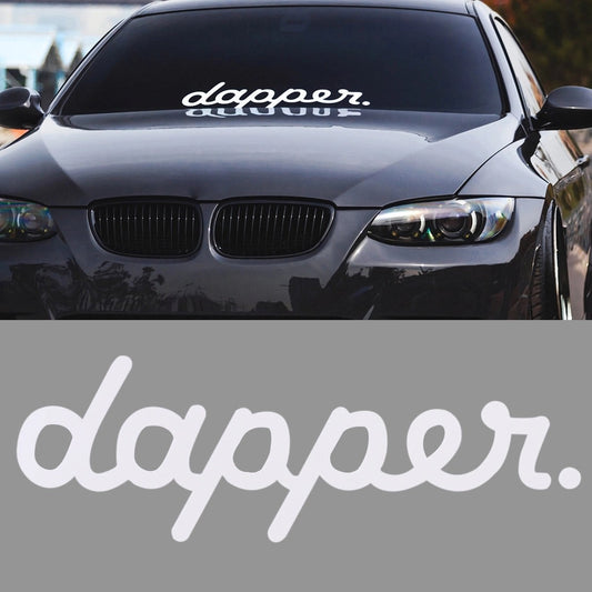 DapperVinylCarSticker(AllColours&Sizes)