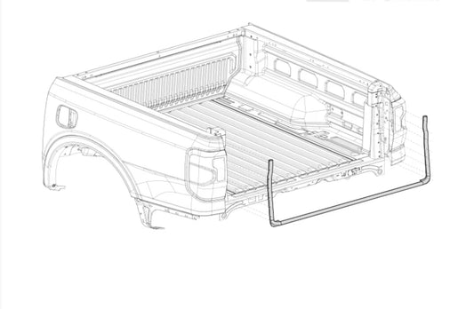 DustproofSealforSidePanelAEROKLAS|Ranger/Raptor&Amarok2023+