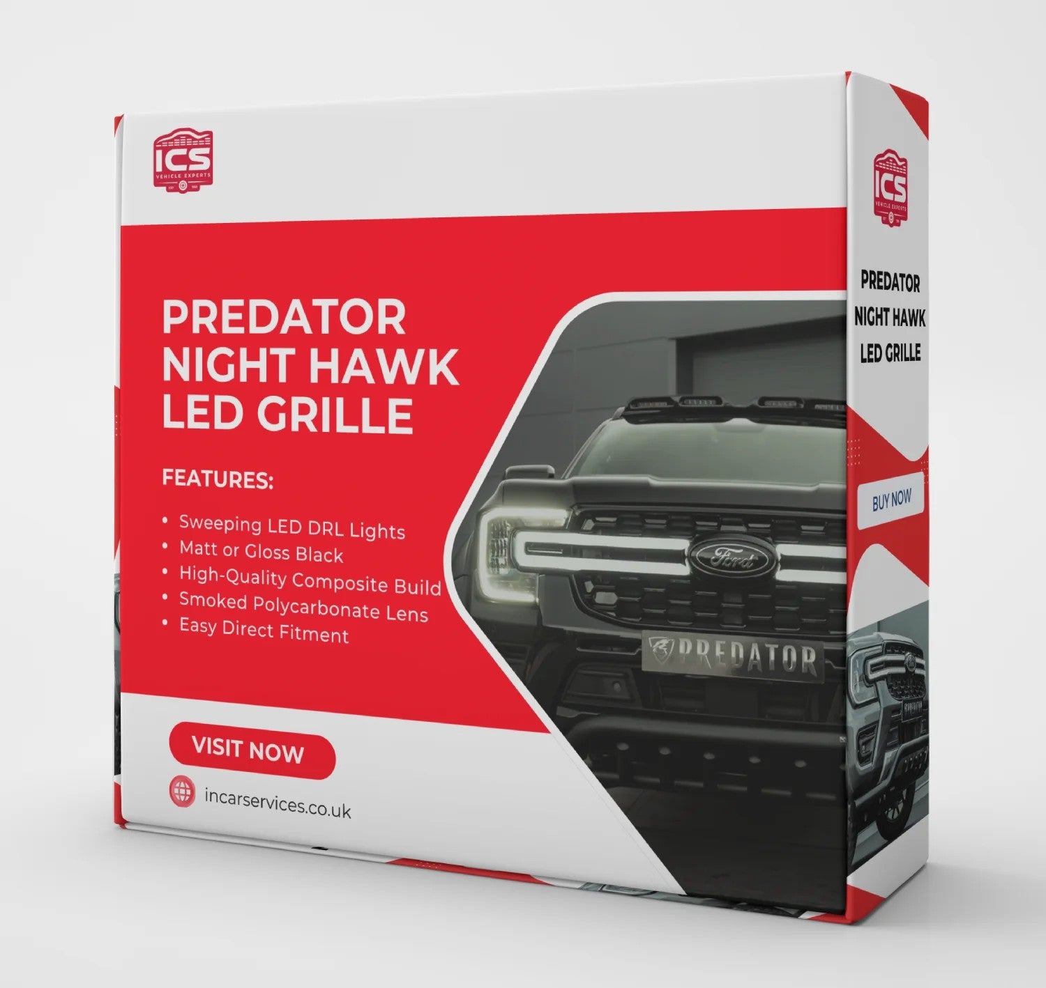 FordRanger(2023Onwards)PredatorNightHawkLEDGrille–Supplied&Fitted