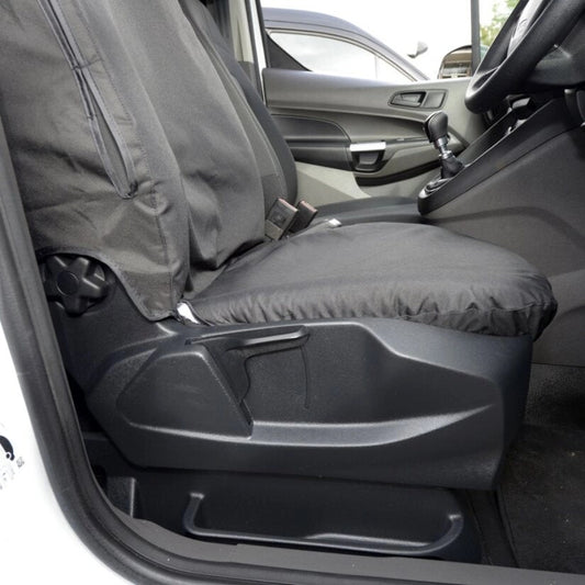 FordTransitConnect2018-2024TailoredSeatCovers-TwoFrontSeatsWithArmrest