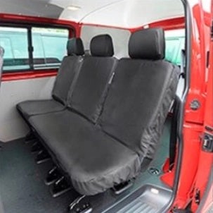 FordTransitCustomTourneo2018-2024TailoredSeatCovers-RearTwin&SingleSeatsWithArmrests