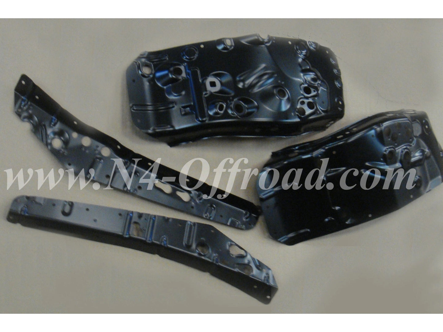 FrontfenderreinforcementkitforToyotaLandCruiserKDJ120KDJ125-4-piecekitN4-Offroad