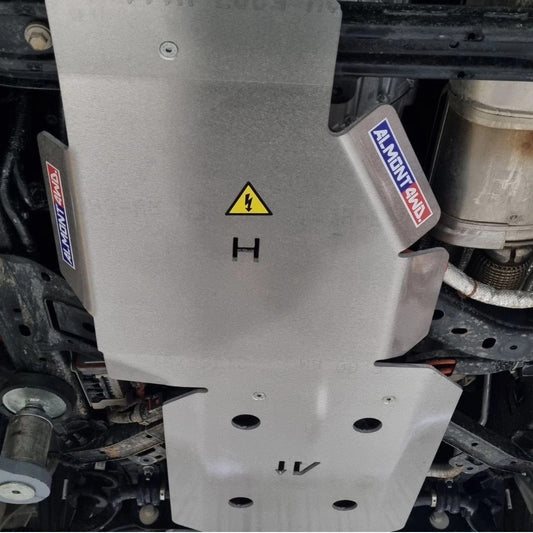 Gearbox&TransferCaseProtectorforFordRangerPX4Hybrid2025Almont4wd