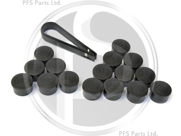 GenuineSmartBrabusWheelBoltCaps(Setof16)