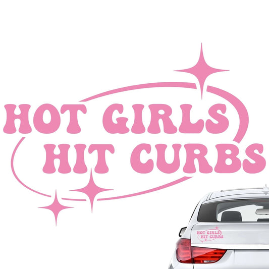 HotGirlsItCurbsVinylCarSticker(AllColours&Sizes)