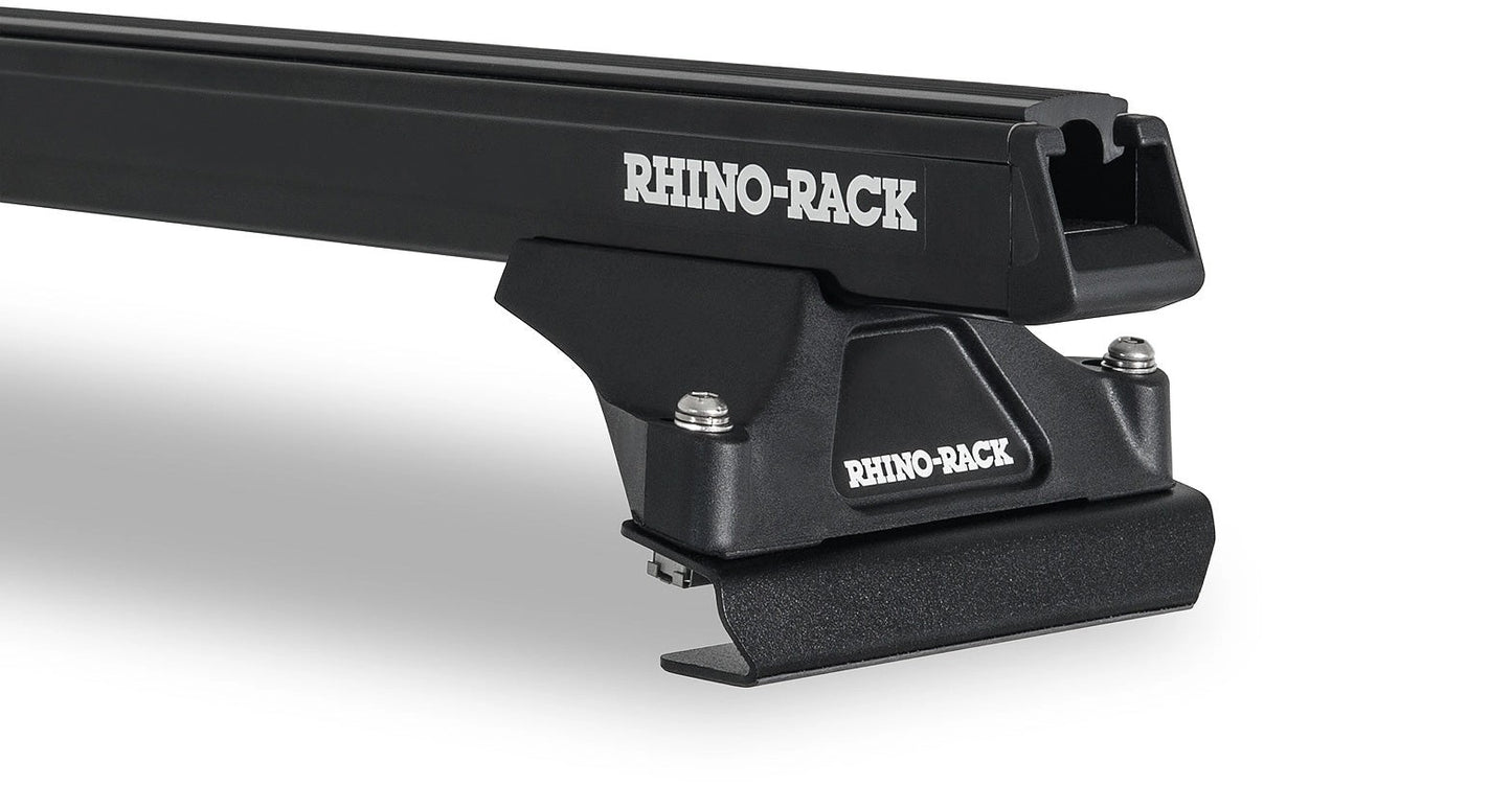 Kit2LoadBarsblackHeavyDuty2000mmwithRLTFIsuzuSeriesF/Nfeet-RHINO-RACK