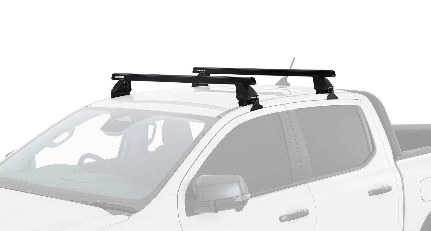 Kit2LoadBarsHeavyDutyblack1250mm2500seriesFordRanger/Raptor2012-2022-RHINO-RACK
