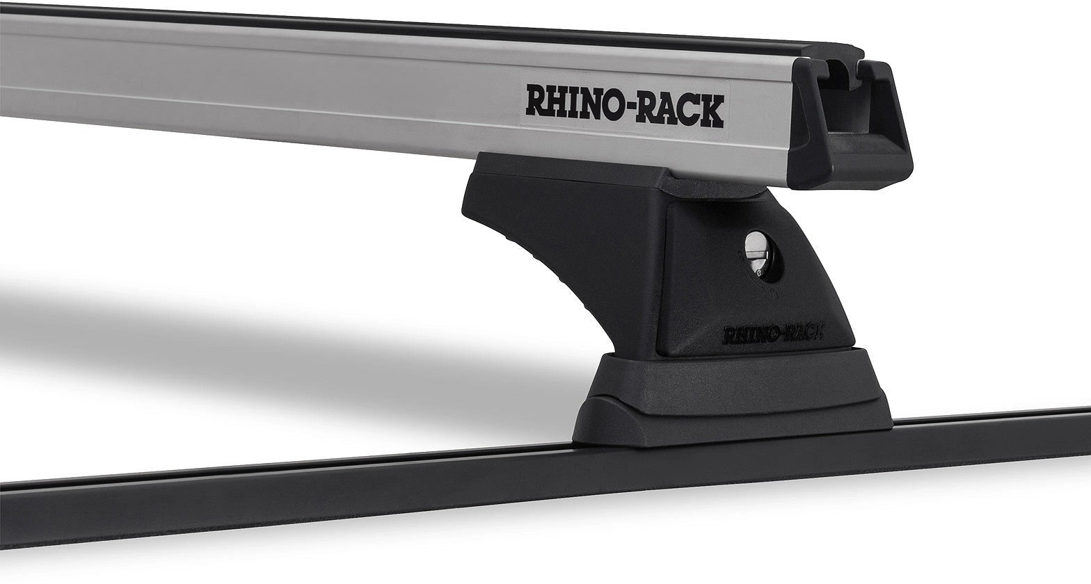 Kit2LoadBarsnoire1250mmHeavyDutyRCHTrackmountToyotaLandCruisersérie901996-2003-RHINO-RACK