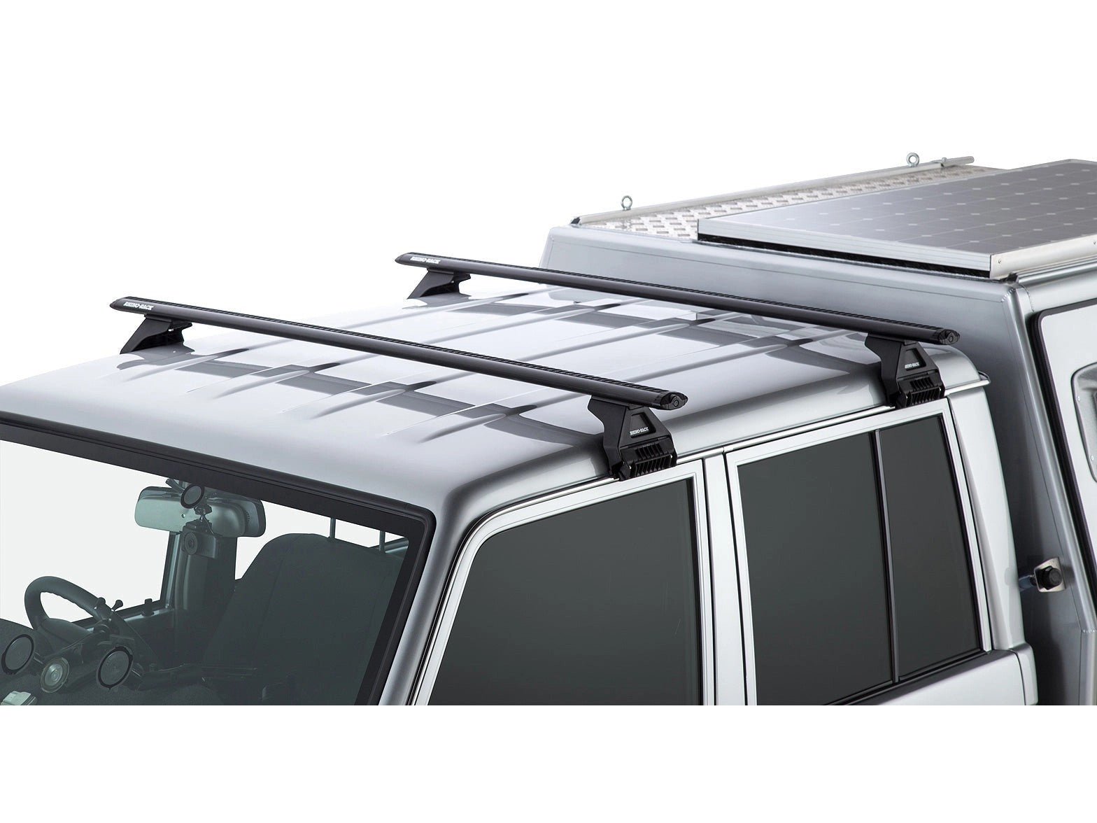 Kit2LoadBarsSportz1500mmToyotaLandCruiserHZJ79GRJ79DoubleCab-RHINO-RACK