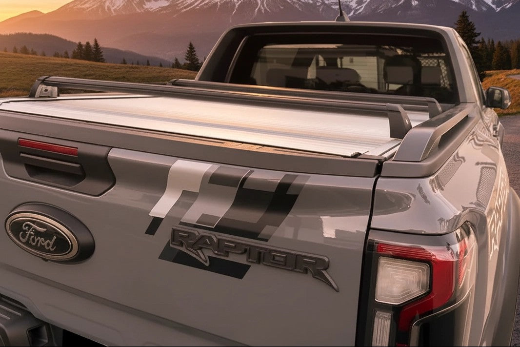 Kit2xBarsMountainTopforOriginalFordRanger/VWAmarok2023+Curtain