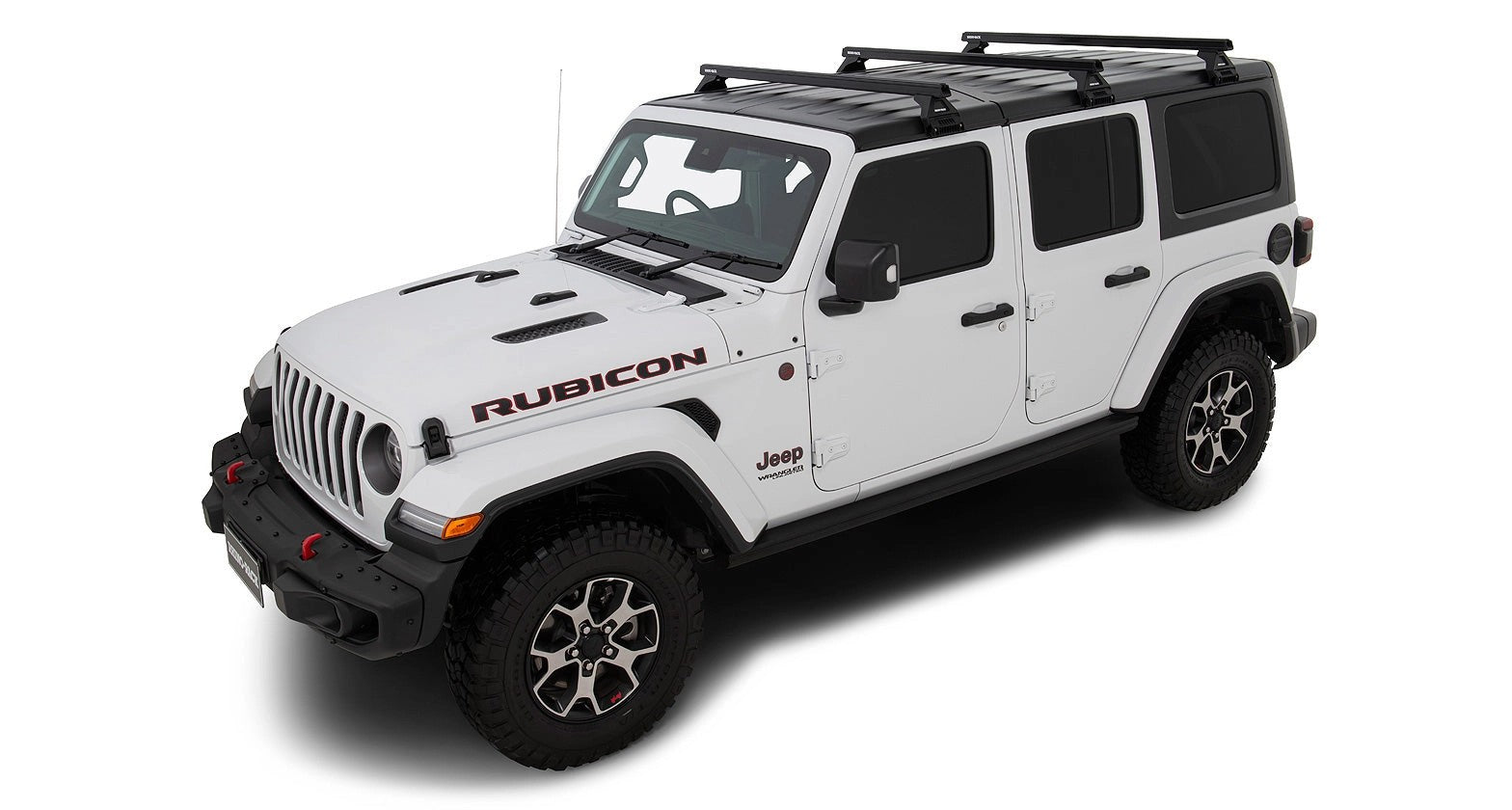 Kit3LoadBarsblackHeavyDuty1500mmwithRL110feetforJeepWranglerJL2019+-RHINO-RACK