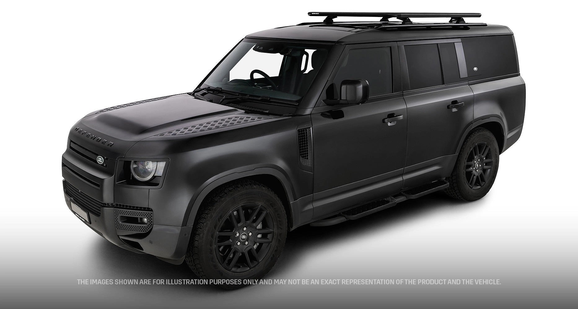 KitgaleriePioneer61500x1240mmpiedsRCLLandRoverDefenderII130L663-RHINO-RACK