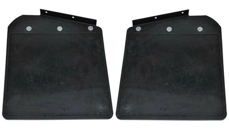 LANDROVERDEFENDER90/110PAIROFFRONTMUDFLAPSWITHBRACKETSLR055323/33.