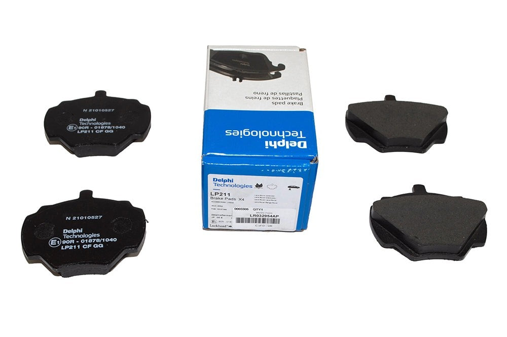 LANDROVERDEFENDER90&LANDROVERDISCOVERY1REARDELPHIBRAKEPADS-LR032954AP.