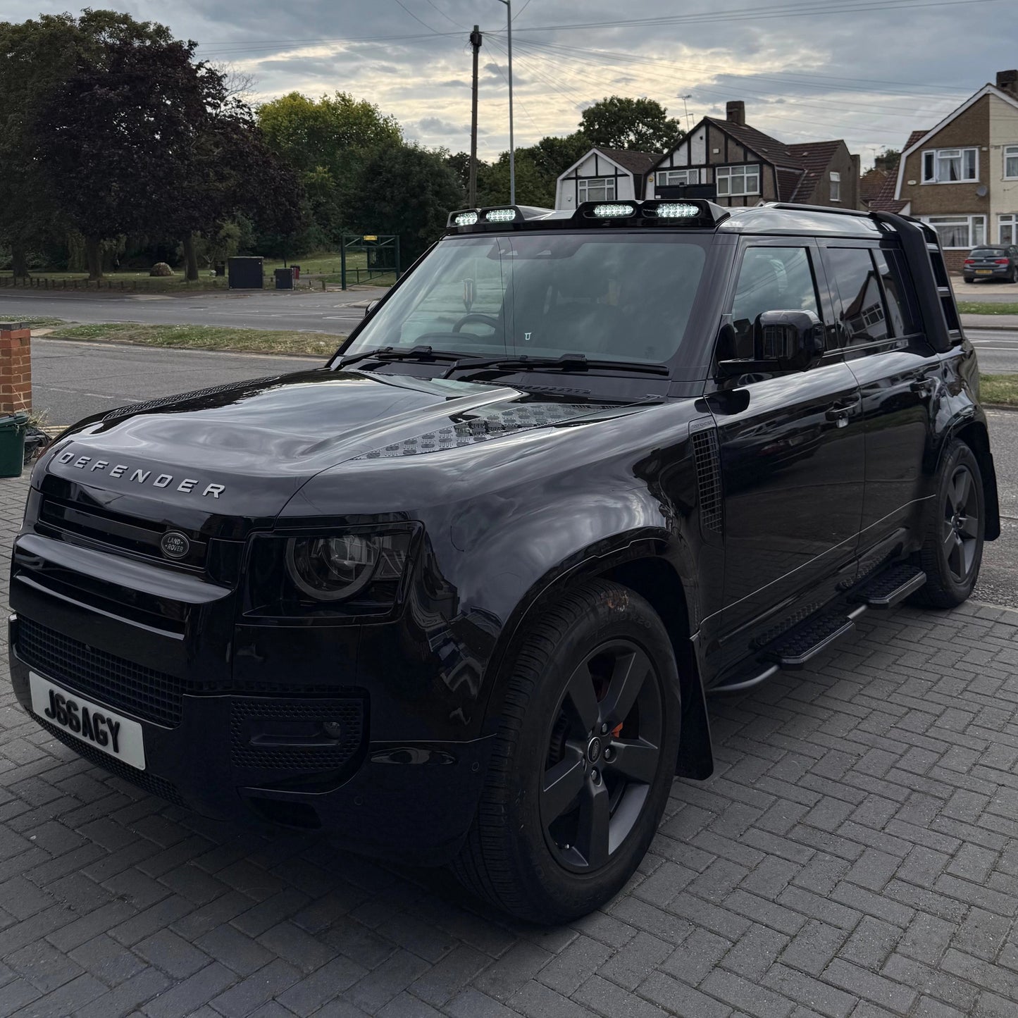 LandRoverDefender90110130RoofLight-Bar4LED2020+