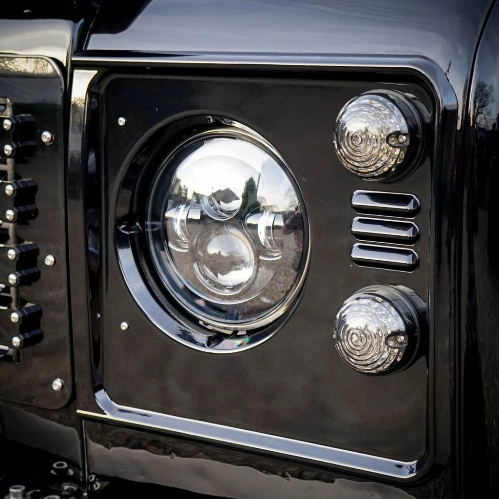 LandRoverDefenderSantoriniBlackHeadlightSurrounds