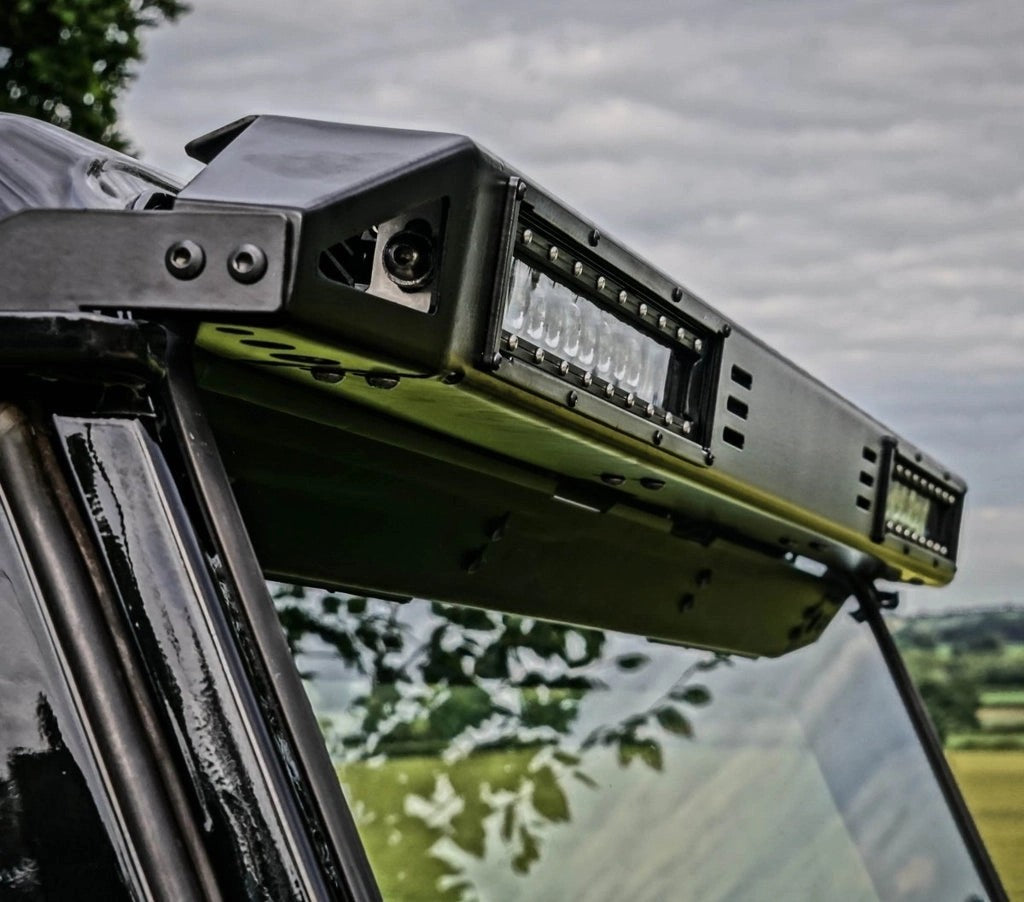 LandRoverDefenderStainlessSteelStealthTwinLEDLightbar