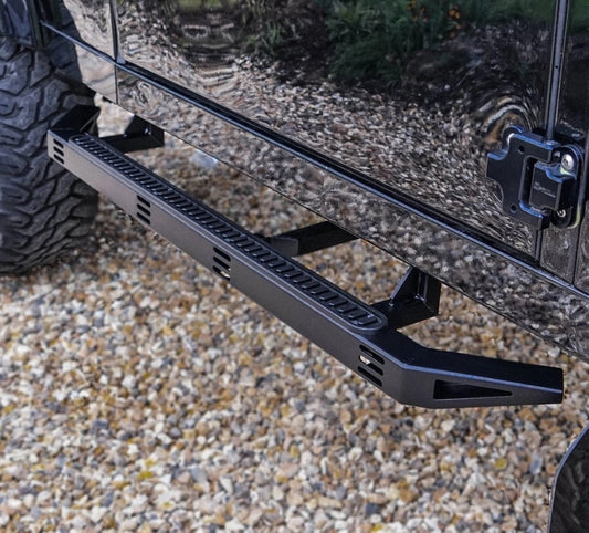 LandRoverDefenderStainlessSteelStealthSidesteps90&110-3mm