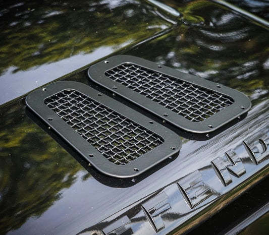 LandRoverDefenderStainlessSteelMeshWingTopVents