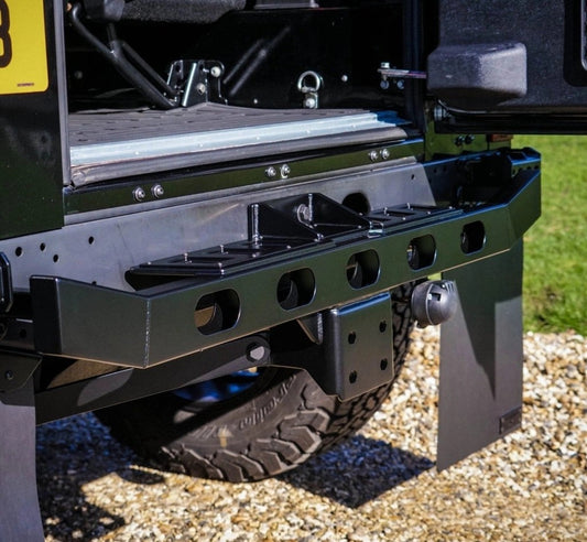 LandRoverDefenderStainlessSteelTitanRearStep