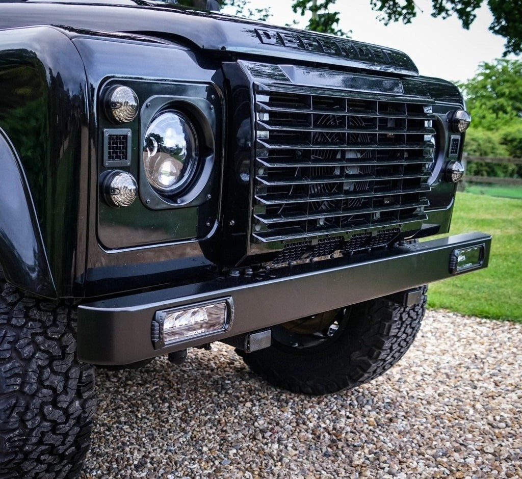 LandRoverDefenderStainlessSteelLazer-LampFrontBumper-4mm
