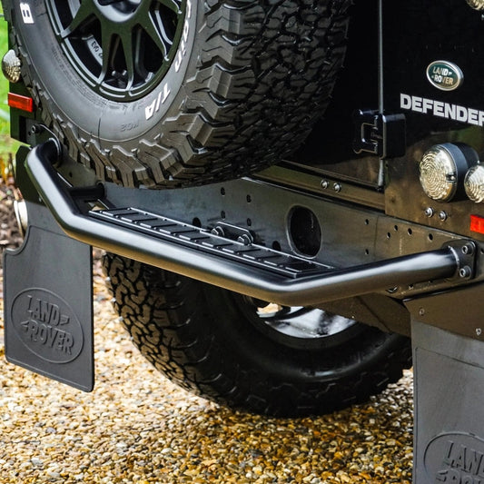 LandRoverDefenderStainlessSteelHalfNASRearStep