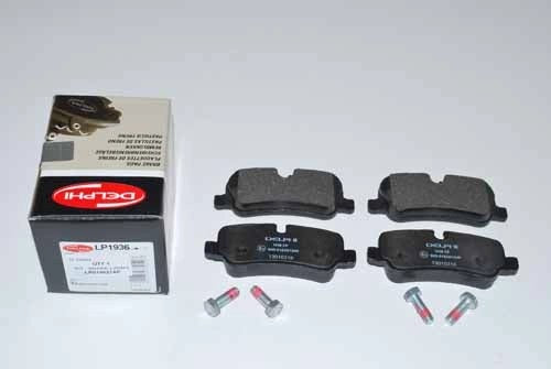 LANDROVERDISCO3&RANGEROVERSPORT2.7TDV6REARBRAKEPADSDELPHILR134696AP.