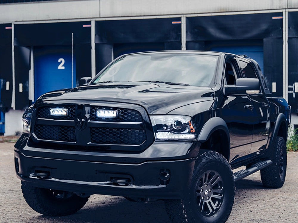 LAZERLAMPSLEDGrilleKitforDodgeRAM1500