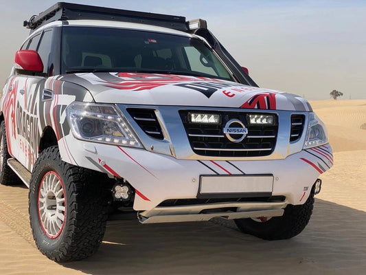 LAZERLAMPSLEDGrilleKitforNissanPatrolY622018-2022