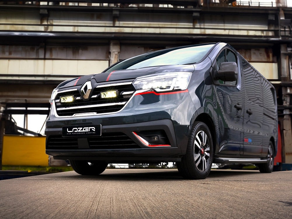 LAZERLAMPSLEDGrilleKitforRenaultTrafic
