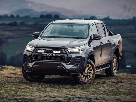 LAZERLAMPSLEDGrilleKitforToyotaHiluxGRSport