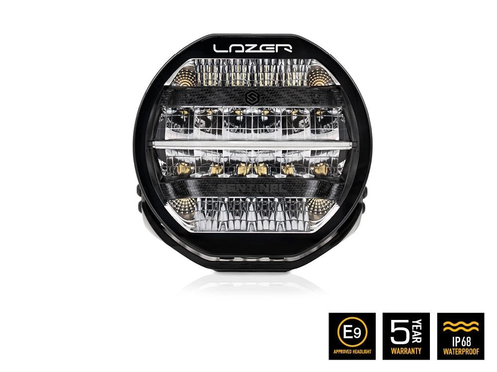 LAZERLAMPSSentinel9"-SlimMount—9520lmLEDAuxiliaryHeadlight"