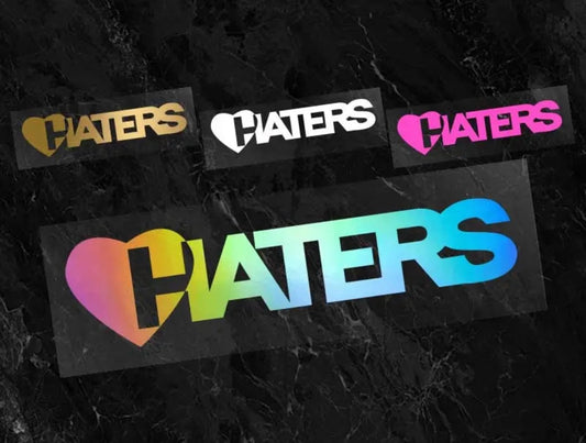 LoveHatersVinylSticker(AllColours&Sizes)