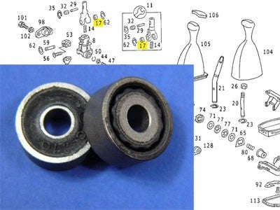 Mercedes190Series1982-1993GearLeverBushing