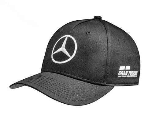 MercedesBenzBlackLewisBaseballCap