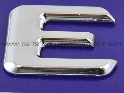 MercedesBodyorTailGateBadge–LetterE