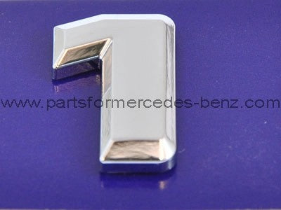 MercedesBodyorTailGateBadge–Number1