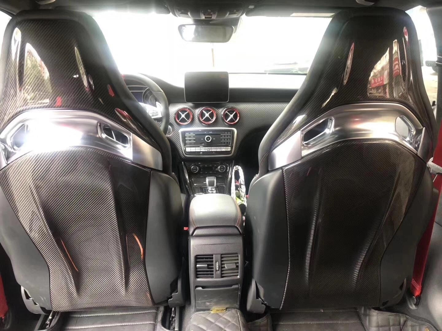MercedesC63CFBucketSeatbacks