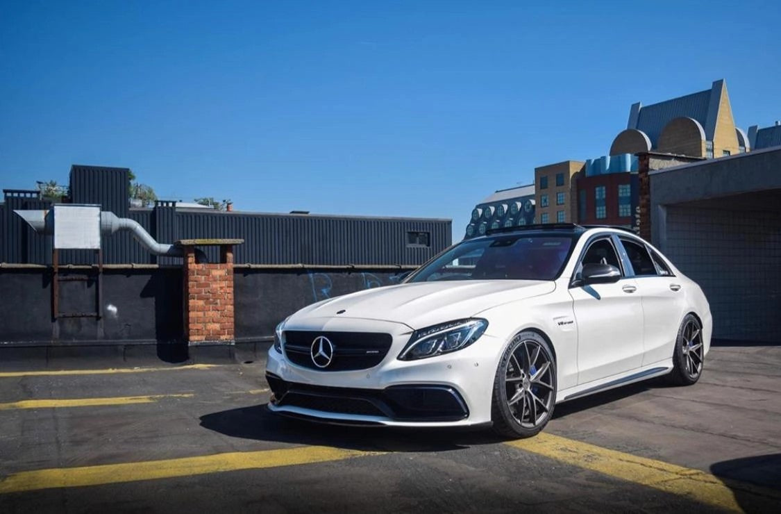 MercedesC63E1FrontSplitter(2015+)