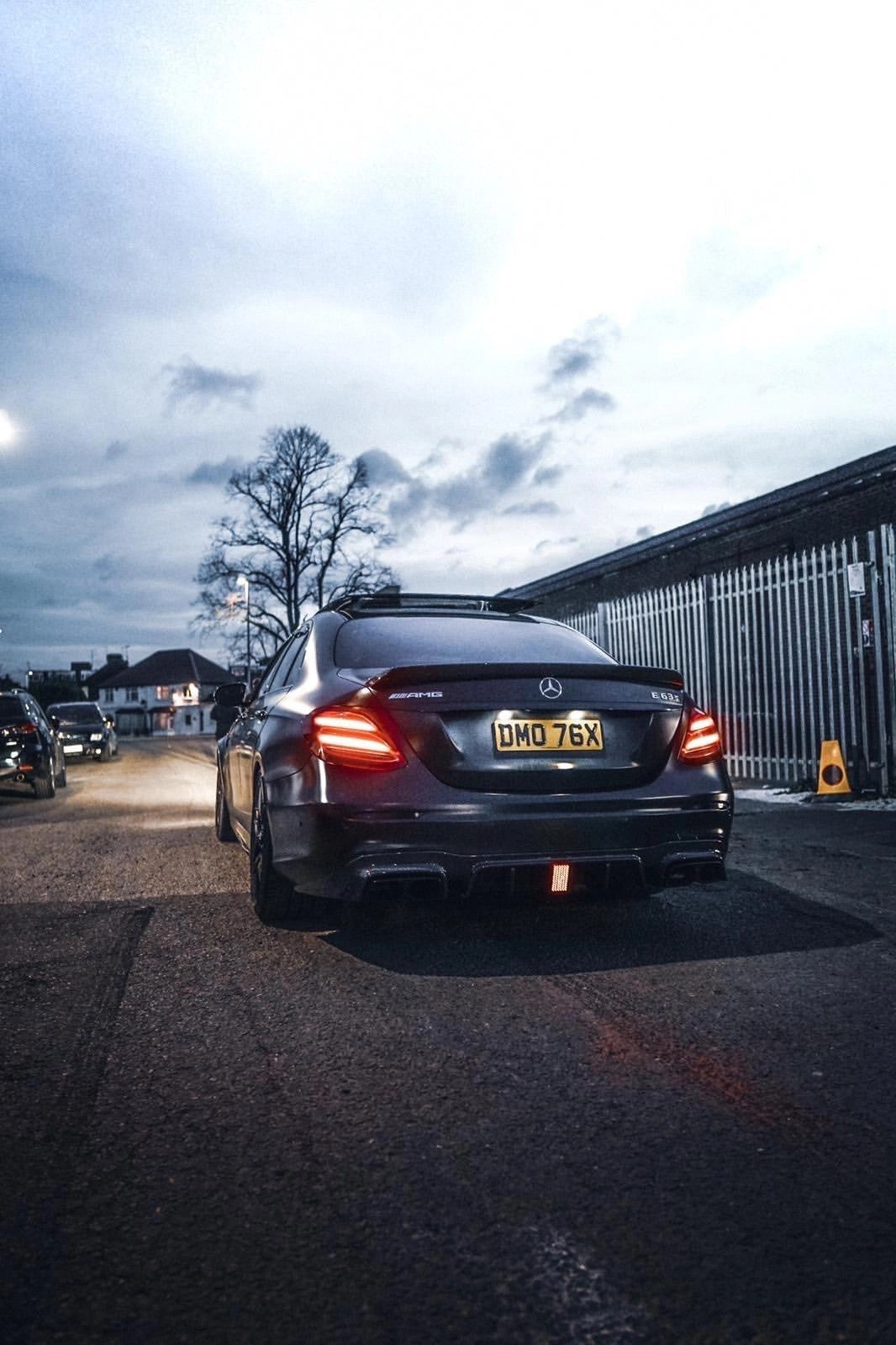 MercedesE63AMGBrbsLEDRearDiffuser+ExhaustTips(W213)