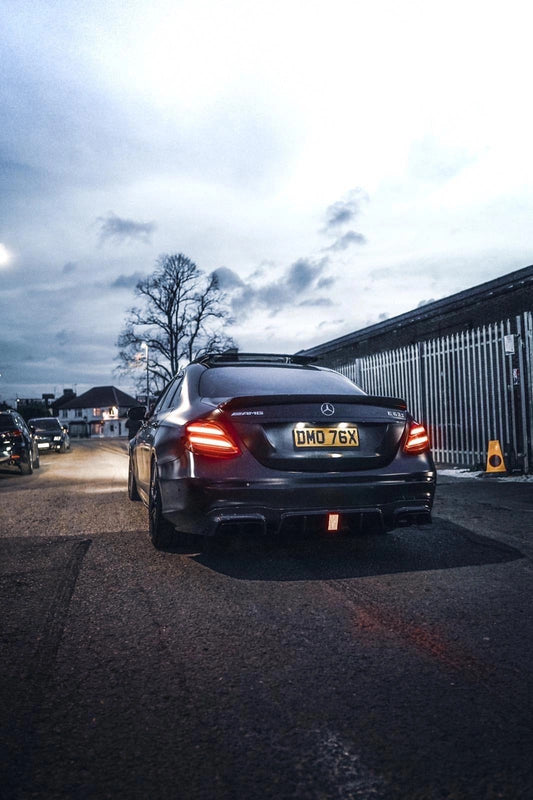 MercedesE63AMGBrbsLEDRearDiffuser+ExhaustTips(W213)