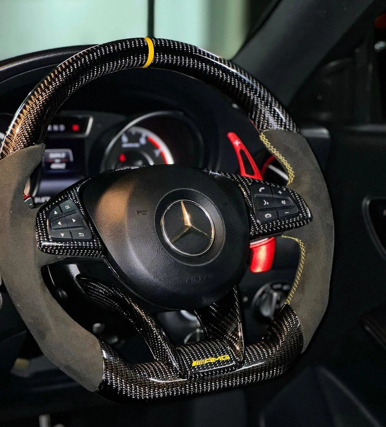 MercedesPre-FaceliftLEDSteeringWheelC63E63A45A35