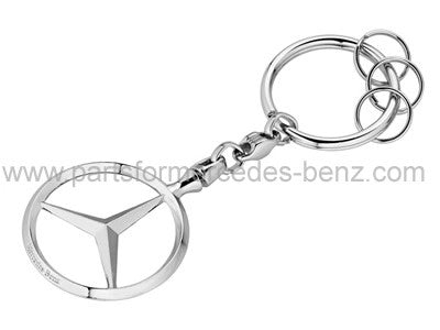 MercedesStarLogoKeyRing