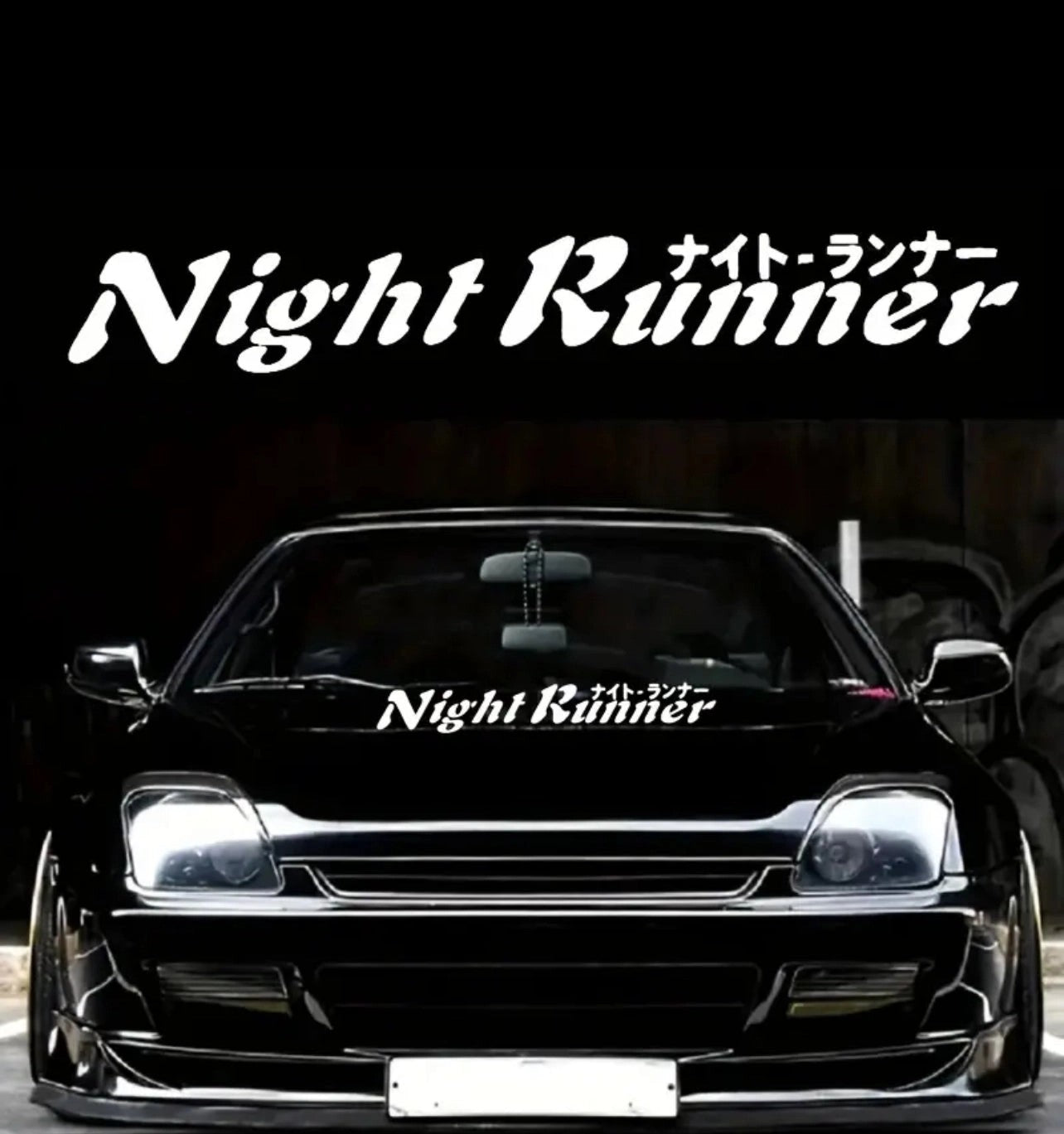 NightRunnerJDMVinylSticker(AllColours&Sizes)