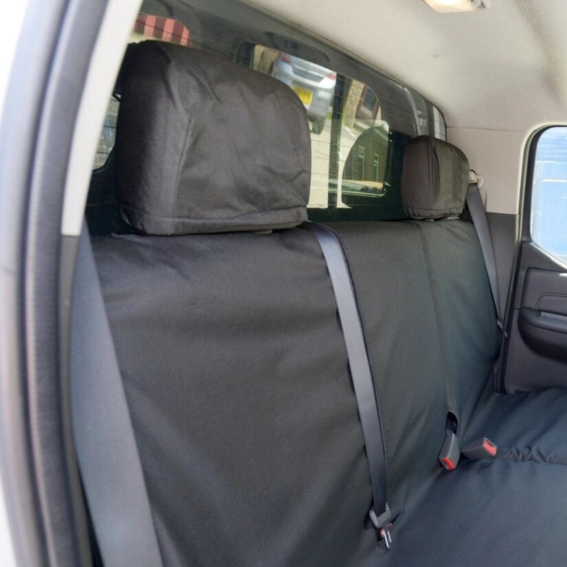 NissanNavaraD40Van2002-2016TailoredSeatCovers-RearBenchSeats