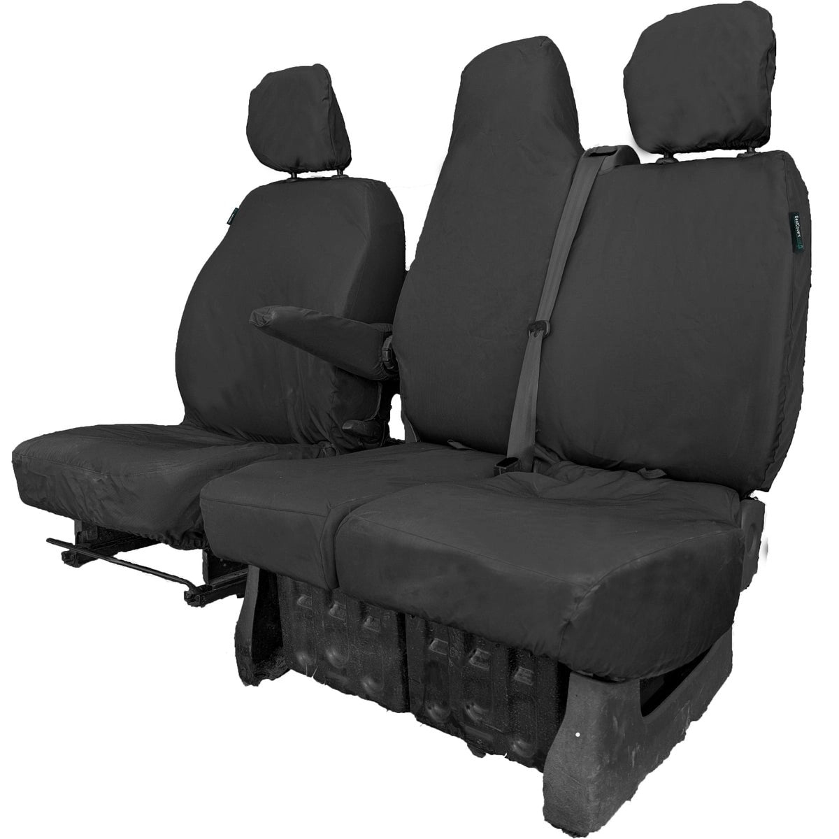 NissanNV300Van2016-2022TailoredSeatCovers-ThreeFrontSeatsFoldingMiddleSeatTwinBaseSeat