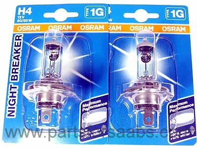 OsramNightbreakerH4Bulbs–upto90%morelight.TWINPACK