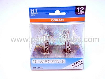 OsramSilverStarH1TWINPACK